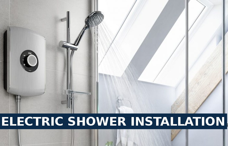 Electric shower installation North Finchley