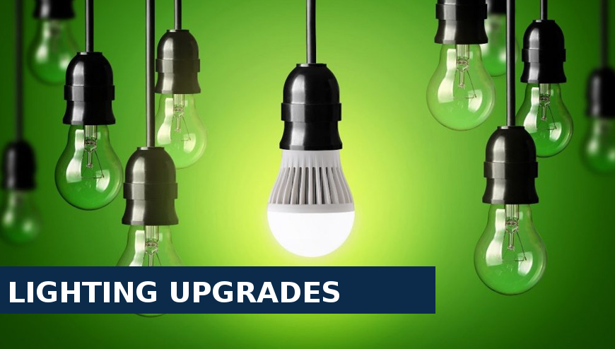 Lighting upgrades North Finchley